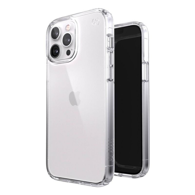 speck Brand Presidio Perfect-Clear phone case for iPhone 12/ 12 Pro