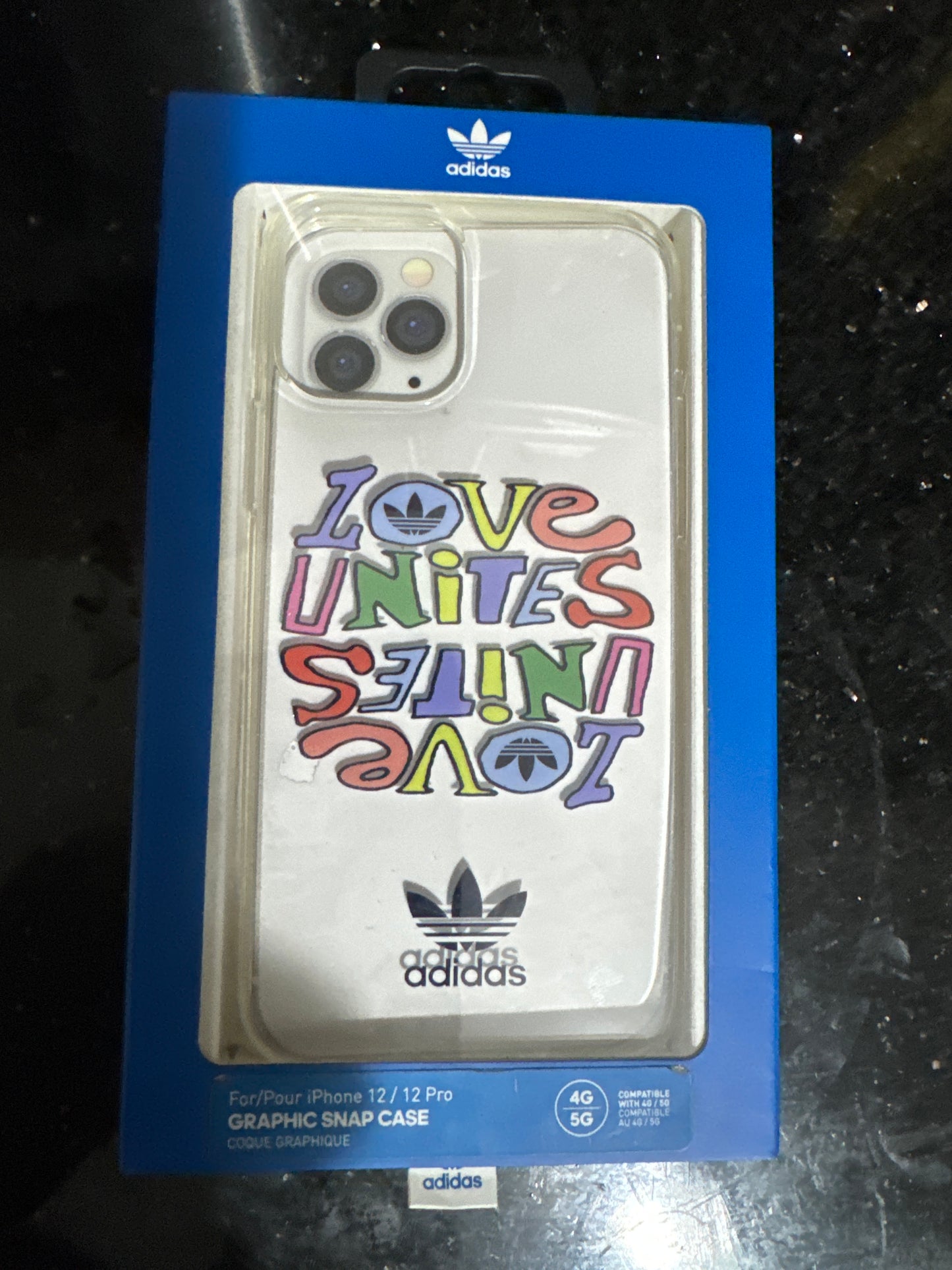 Adidas Brand Graphic Phone Case for Iphone 12/12 Pro